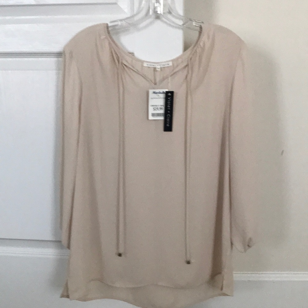 LAST CALL- Violet + Claire peasant blouse